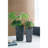 7.5X7.5X15" Cement Planter Small/ Indoor Outdoor Garden Functional Decor-448797327