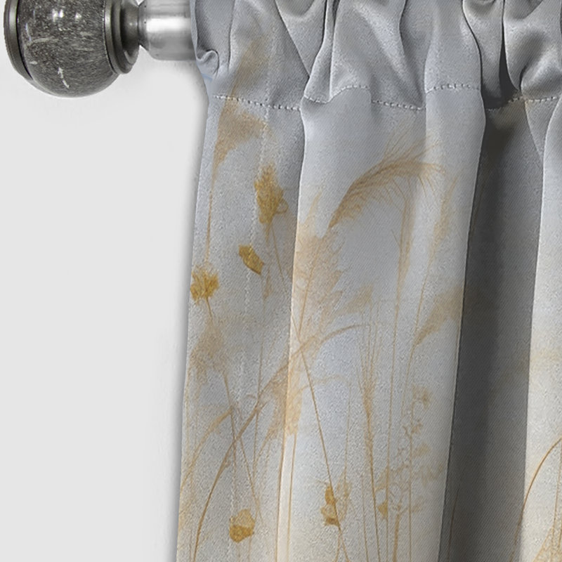 Visalia - Meadow Curtain - Blackout No Pattern Curtain - 1 Panels, L 52 po x L 95 po