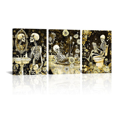 3 Piece Wrapped Canvas Wall Art