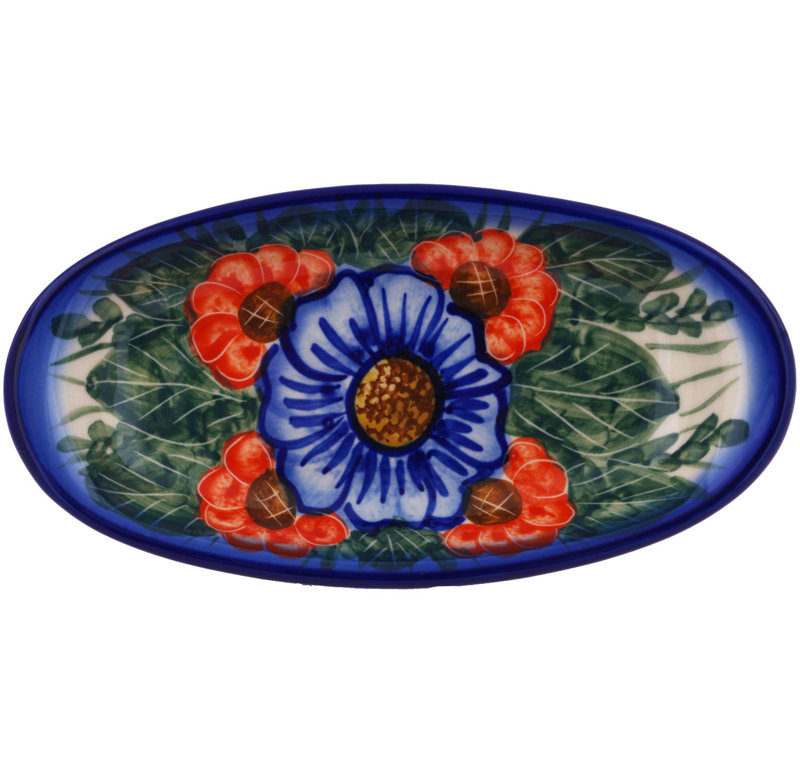 Polmedia Flowers In Bloom Platter