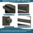 Solid Wood Console Table with Drawers & Shelves-1617998594