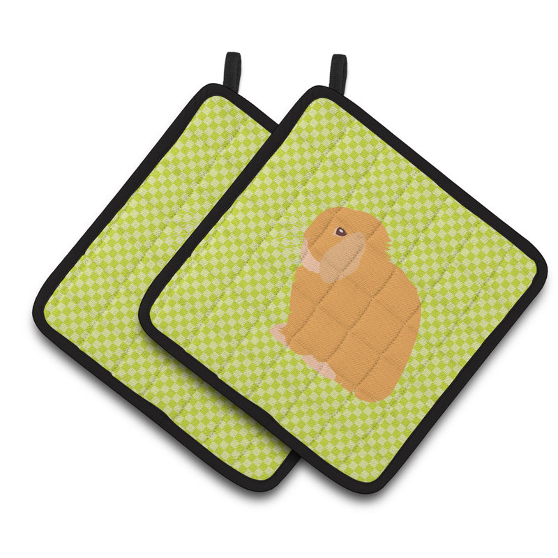 Caroline's Treasures Striped Polyester Potholder