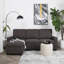 Razzak 3 Seater Linen Sofa Bed-180109883