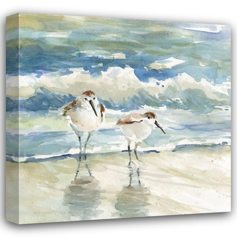 Art sur toile tendue avec Dovecove Livi and Finn, titré Sandpiper
