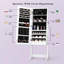 Elegant White Freestanding Jewellery Mirror - Perfect Gift For Her-98969560