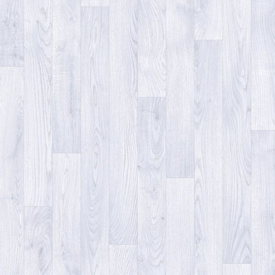Anti Slip Silver Wood Effect Vinyl Flooring For LivingRoom, Kitchen, 2.3mm Thick Vinyl Sheet  300cm X 500cm