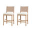 Ensemble de 2 tabourets de comptoir Helianthe-691964809