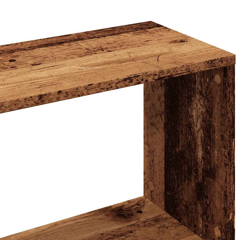 Bijander 96cm H x 80cm W Geometric Bookcase