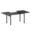 Table de salle à manger extensible pour 4 à 6 personnes, table de salle à manger extensible de 63 po, table en bois extensible minimaliste pour la salle à manger de la cuisine