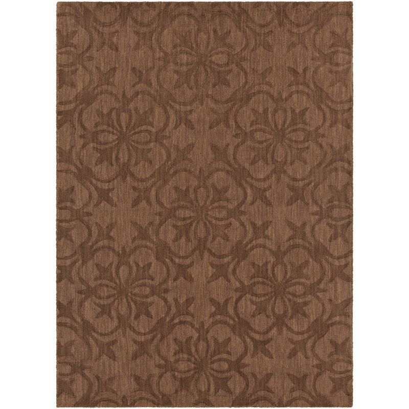 Performance Wool Geometric Indoor Rug, Rectangle 5' x 7'