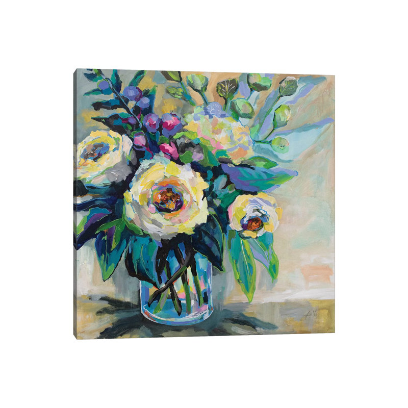 Delighted 1 Piece Wrapped Canvas Wall Art, 45.72 cm H x 45.72 cm W