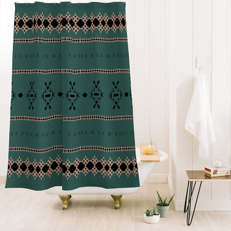 Geometric Shower Curtain