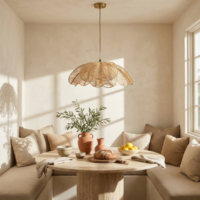 Argenziano 1 - Light Natural Unique/Statement Pendant