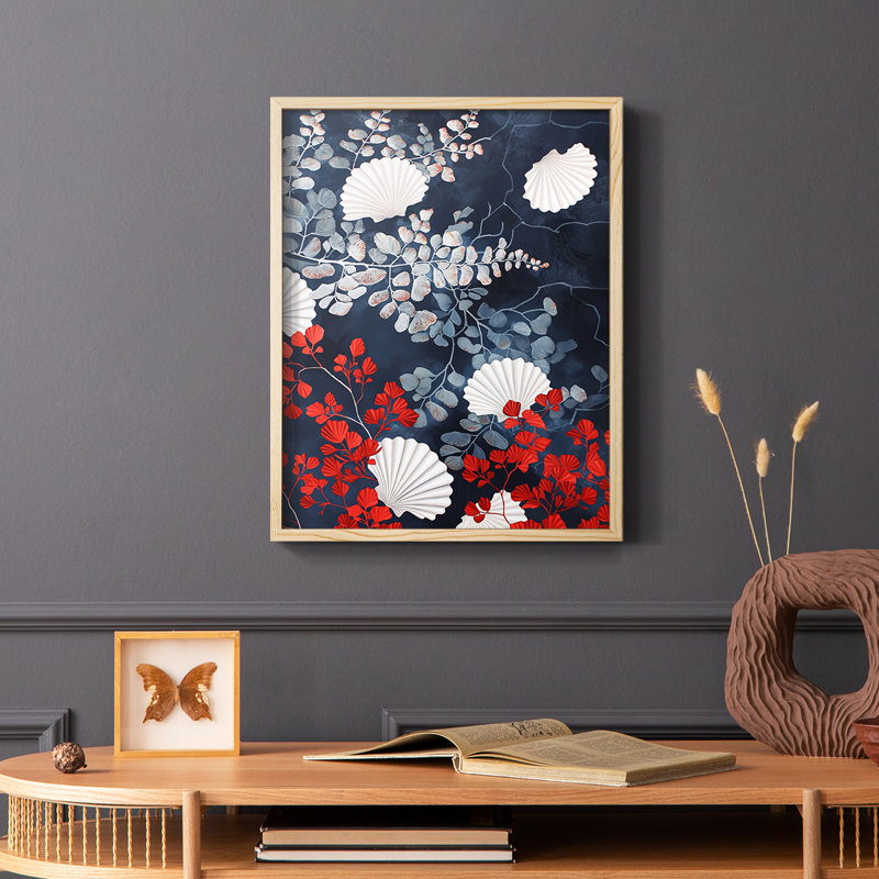 NAUTICAL Series CECXVI - Impression encadrée de qualité supérieure - Prêt à être accroché - Aucun clou requis