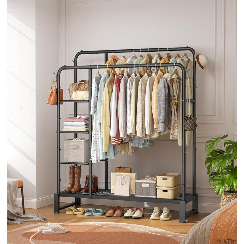 115cm Rolling Clothing Rack