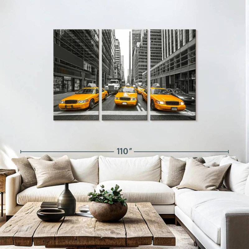 Mehar NYC Taxis, H 48 po x l 74 po