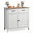 32'' Kitchen Storage Island with Drawer and Adjustable Shelf-88368529