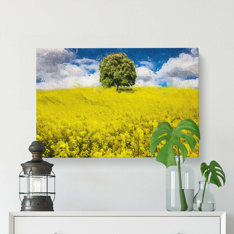 Chestnut Tree In Spring - Wrapped Canvas, 40cm H x 60cm W x 3cm D