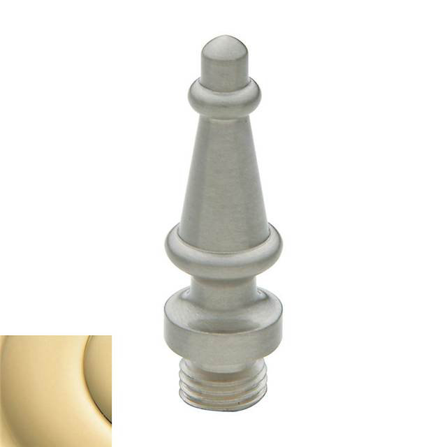Steeple Tip for Square Corner Hinge, Unlacquered Brass