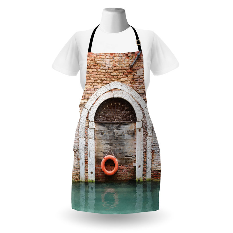 No Pattern Bib Apron
