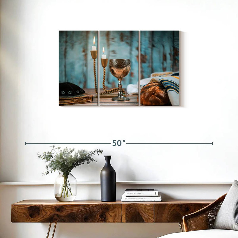 Adella Judaism, 20" H x 33" W