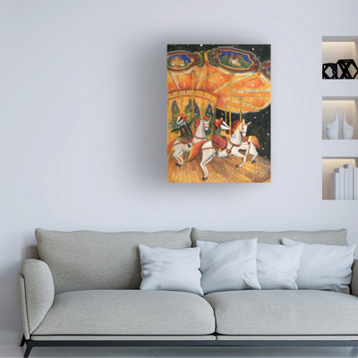 Bolog Olga Grebennik Carusel 1 Canvas Art