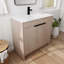 Meuble-lavabo autoportant avec lavabo en céramique-557277575