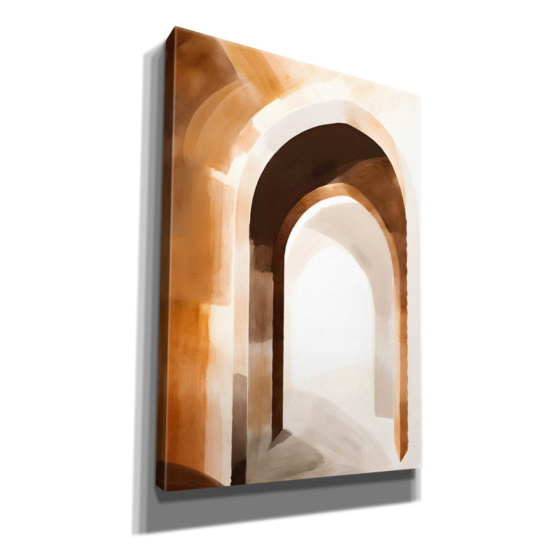 "Mid Century 6" par Petals Prints Design, H 26 po x l 18 po x P 0,75 po