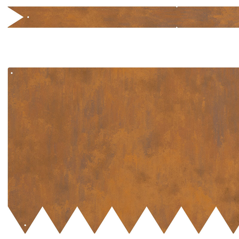 Copper Steel Lawn Edging