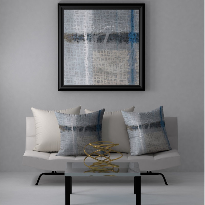 Housse de coussin décorative carrée fantastique Go-Ahead, 18 po x 18 po