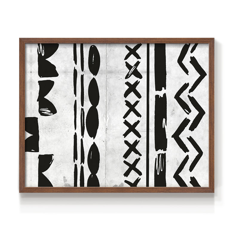 «Becoming One I», reproduction encadrée, H 22 po x l 28 po, Noyer
