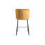 Mireille Upholstered Adjustable Height Counter Stool with Metal Frame-1212140444-1212140447