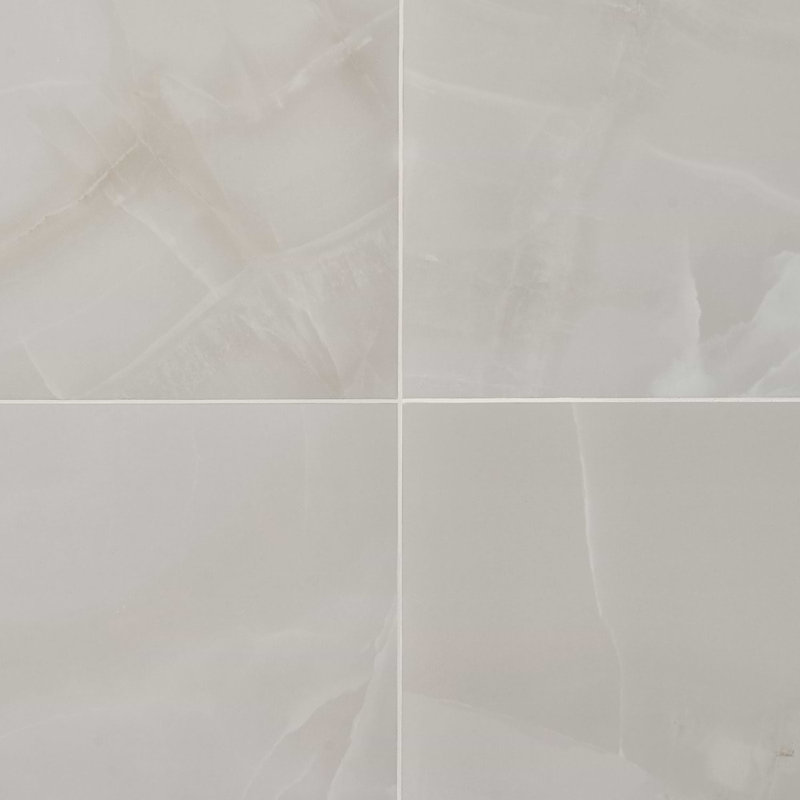 Dreamstone 24X48 Polished Porcelain Tile, Aztec Onyx Bianco Polished
