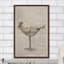 « sexy drink », reproduction de peinture à l’aquarelle encadrée-21850245