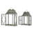S/2 Silver Scape Lanterns