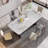 Rectangular marble dining table-1563892881