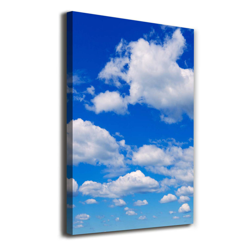 Clouds In The Sky - Wrapped Canvas Print