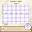 Papier peint adhésif auto-adhésif moderne pour la chambre à coucher à carreaux mauve à carreaux mauve, lavande, mosaïque, grille symétrique, blanc, l 96 po x H 69 po-832880212