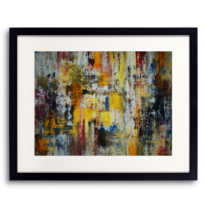 Abstract Composition 977 Print by Angel Estevez