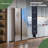 Hamilton Beach 20.6 Cu. Ft. Side By Side Frost Free Refrigerator with Integrated Digital Display, Platinum