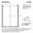 44-49" W X 76" H Frameless Double Sliding Shower Door with 3/8" (10mm) Clear Tempered Glass, Shatter-Resistant Film & Installation Hole Locator-114773373