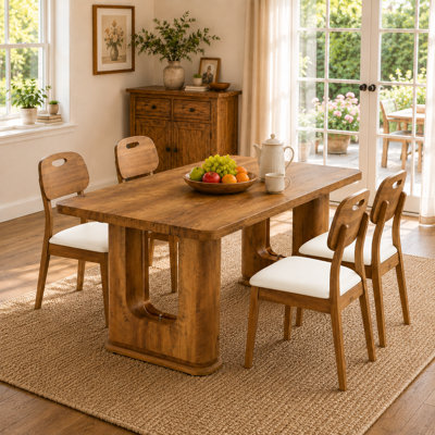 Ensemble de table de salle à manger pour 4 personnes Modern