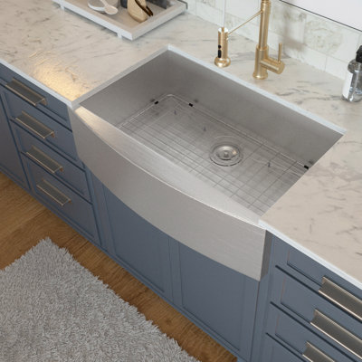 36'' L Single Bowl Stainless Steel Kitchen Sink