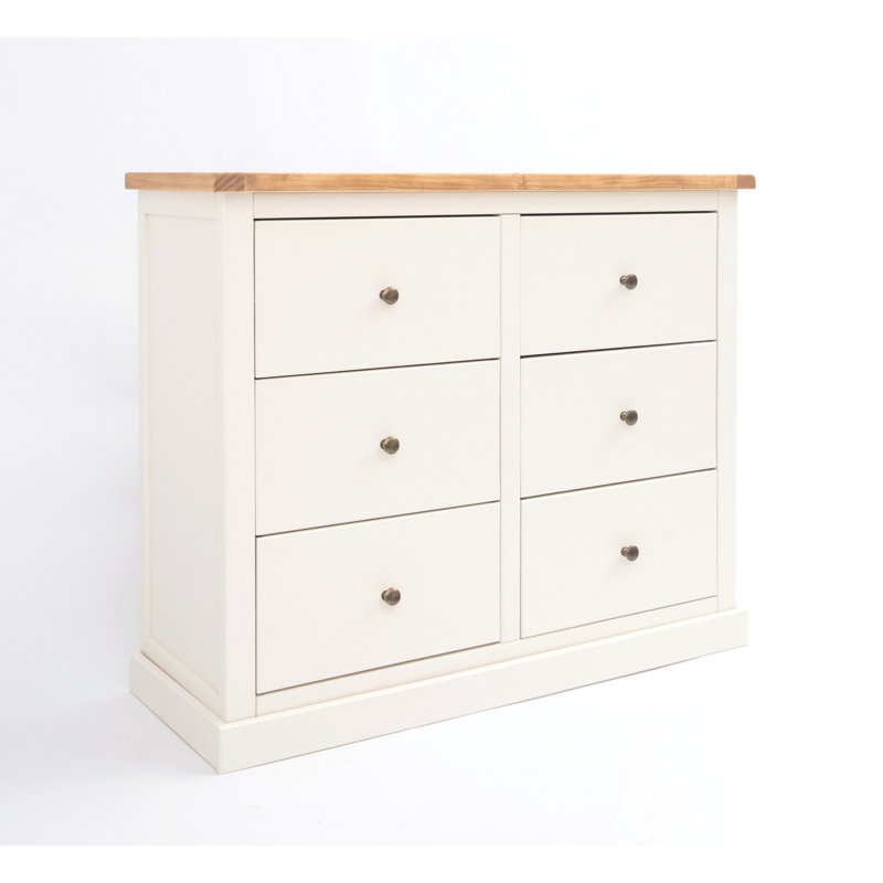 Eliezer 110cm W 6 - Drawer Chest of Drawers