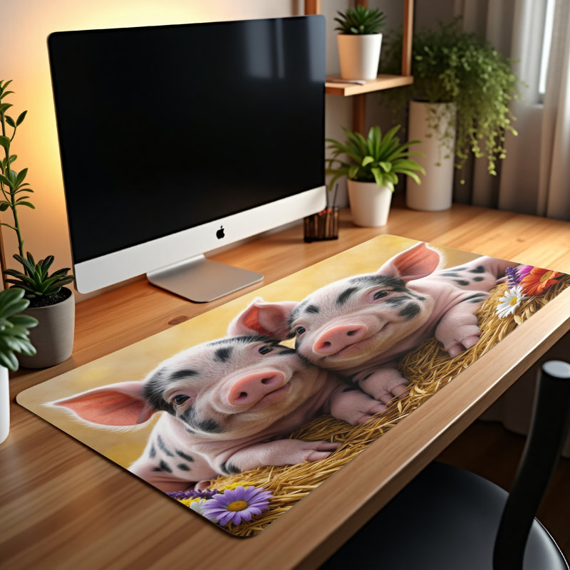 Polyester Desk Pad, 23.6x13.8