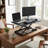 Fielder Adjustable Metal Base Standing Desk Converter