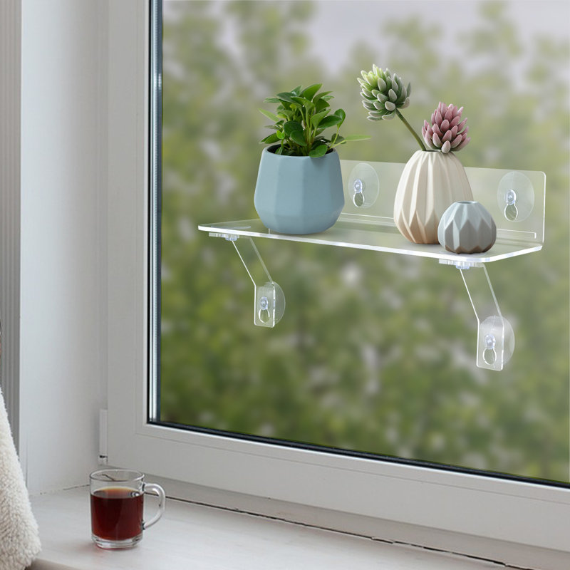 Nygia Acrylic Bracket Shelf