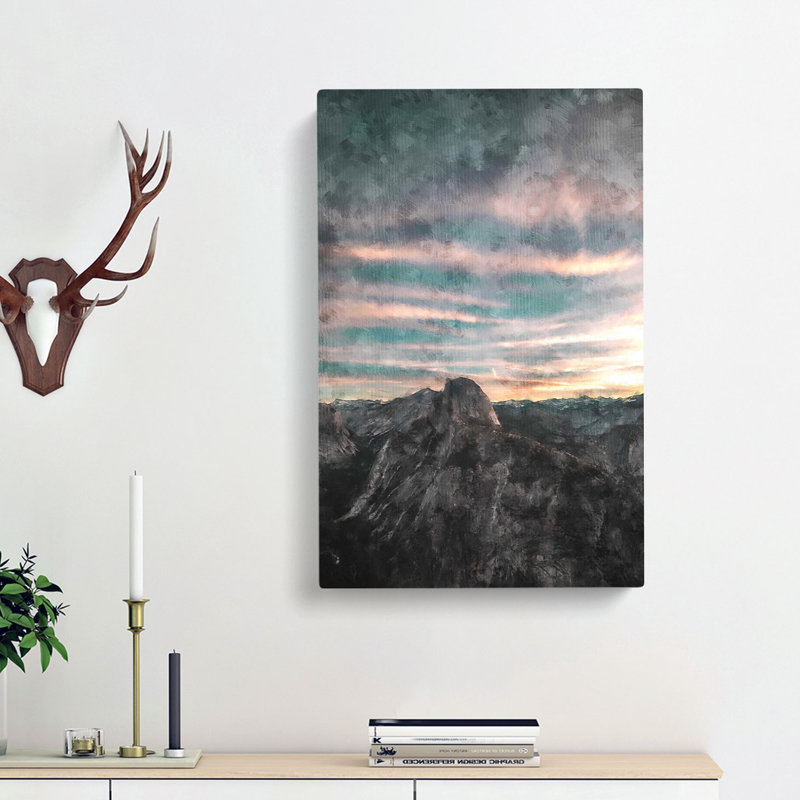 Glacier Point In California - Wrapped Canvas, 76cm H x 50cm W x 3cm D