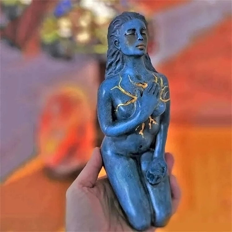 Sculpture Soi-même et forme de l'esprit divin 7,1 pouces guérissant ...