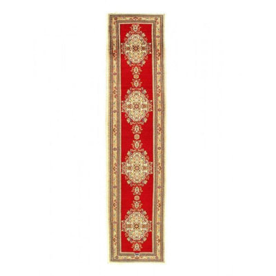 Oriental Area Rug in Red